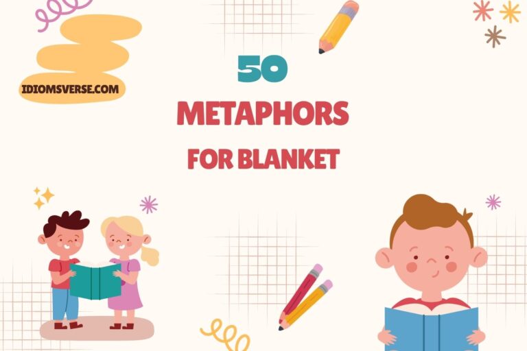 metaphors for blanket