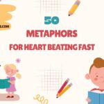 metaphors for heart beating fast
